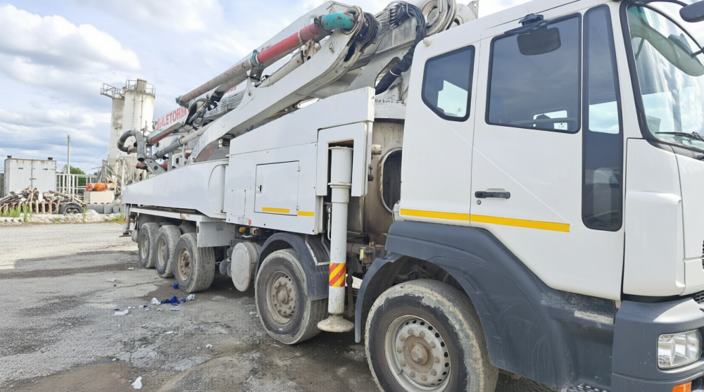 Аренда бетононасоса 56 метров длиной стрелы