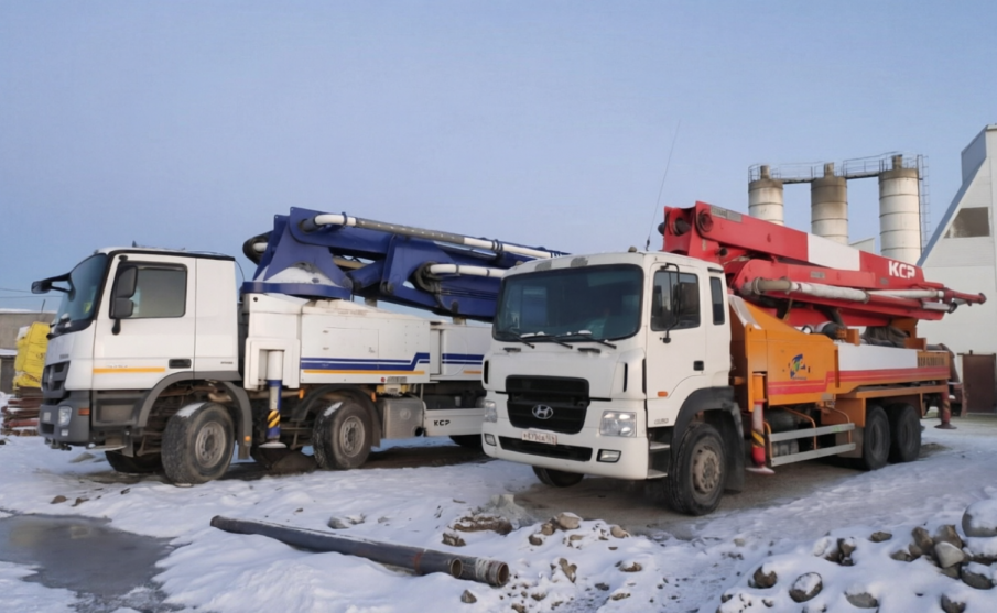 Аренда бетононасоса 63 метра длиной стрелы