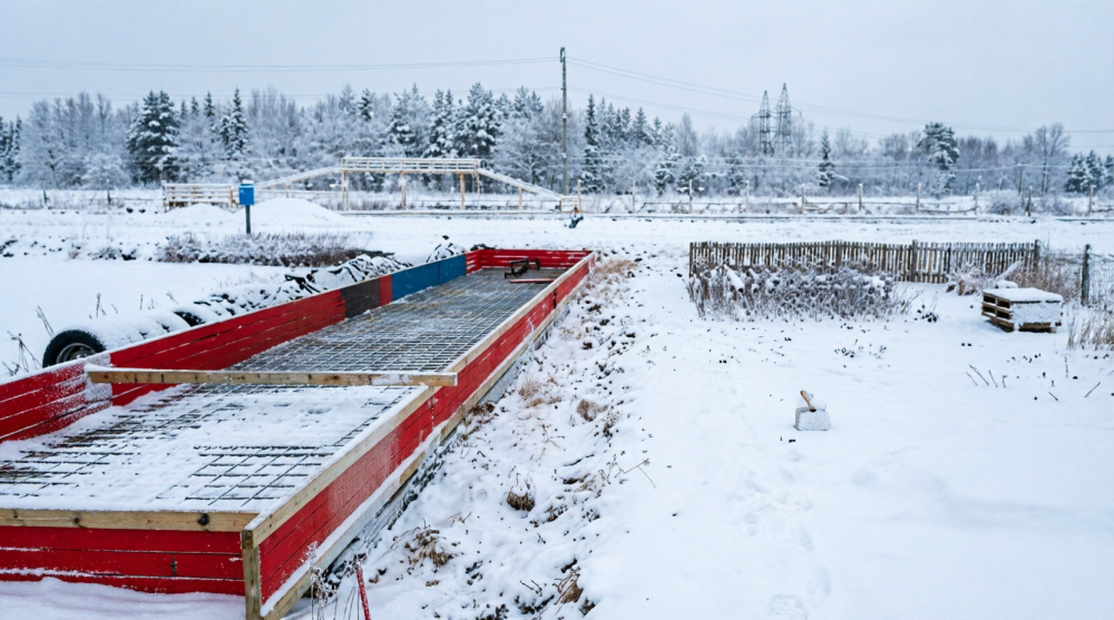 Заливка бетона зимой: что нужно знать?