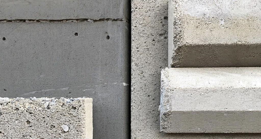 Фото ячеистого бетона, примерный вид